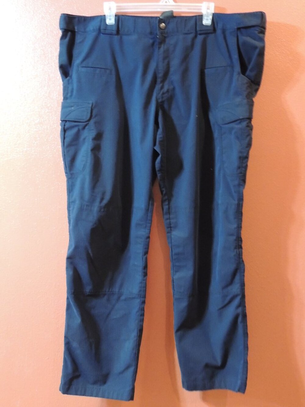 511 Tactial Pants Men 42x34 Navy Blue Pockets Outdoor Task Force Pants